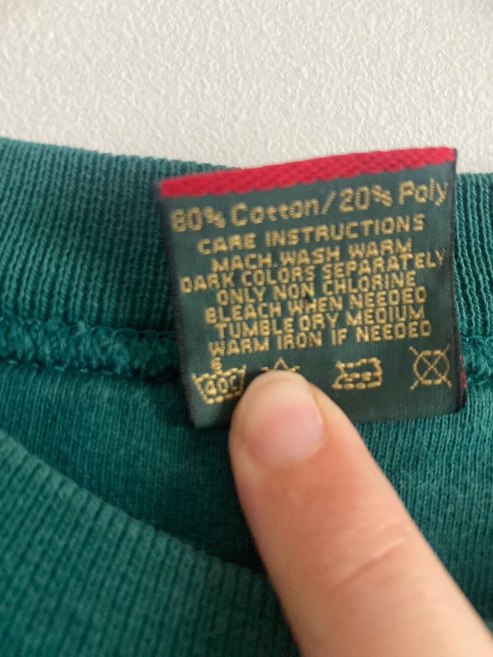 Vintage Golf Sweatshirt Green Pullover Size Men's XL - Picture 5 of 7